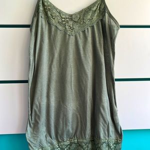 Green DRESS BARN camisole